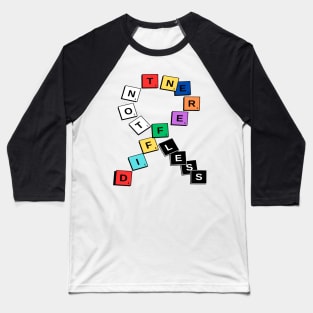 Autism Awareness Different not less Baseball T-Shirt